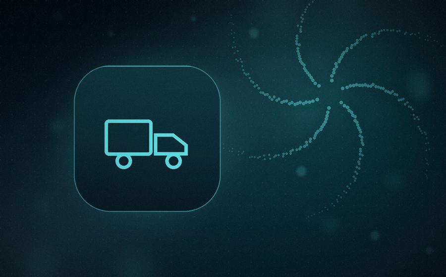 Delivery fleet and warehouse
